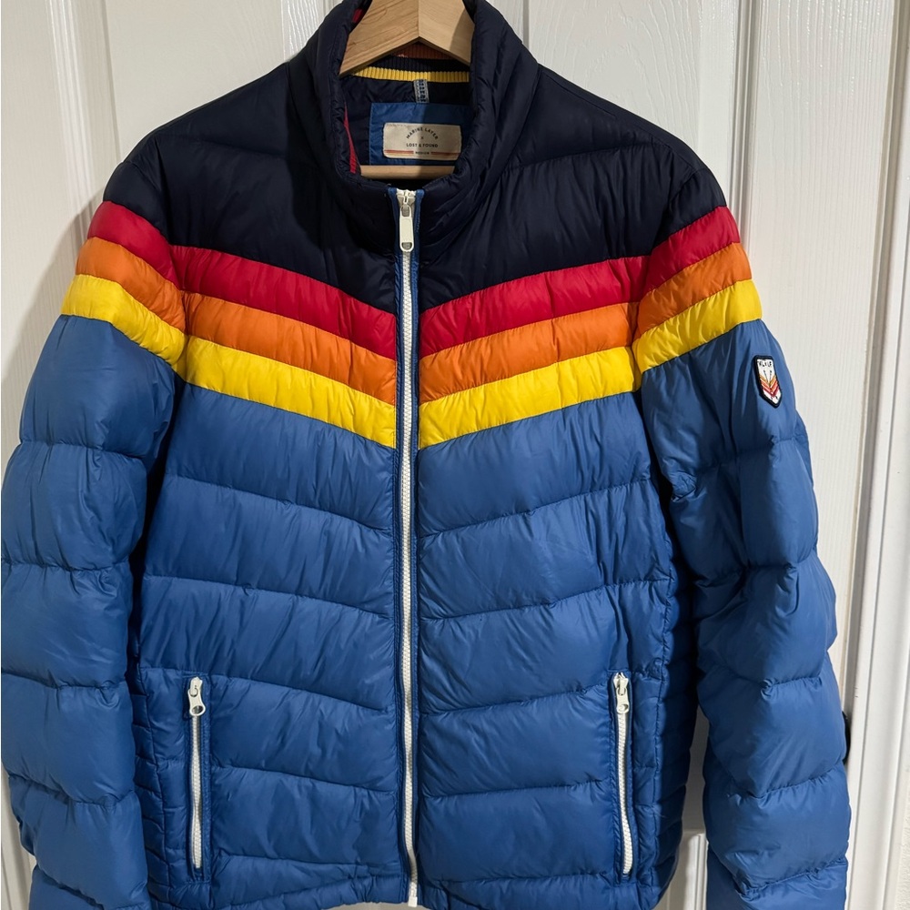 Marine layer down puffer